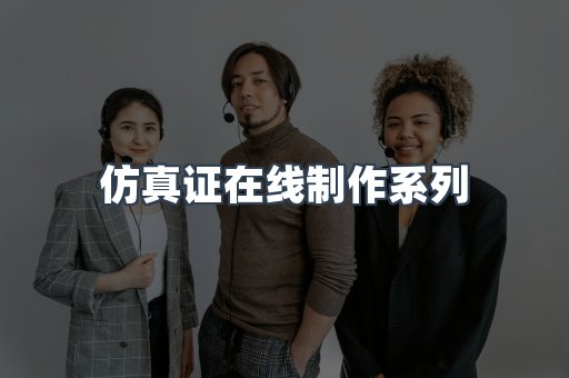 仿真证在线制作系列